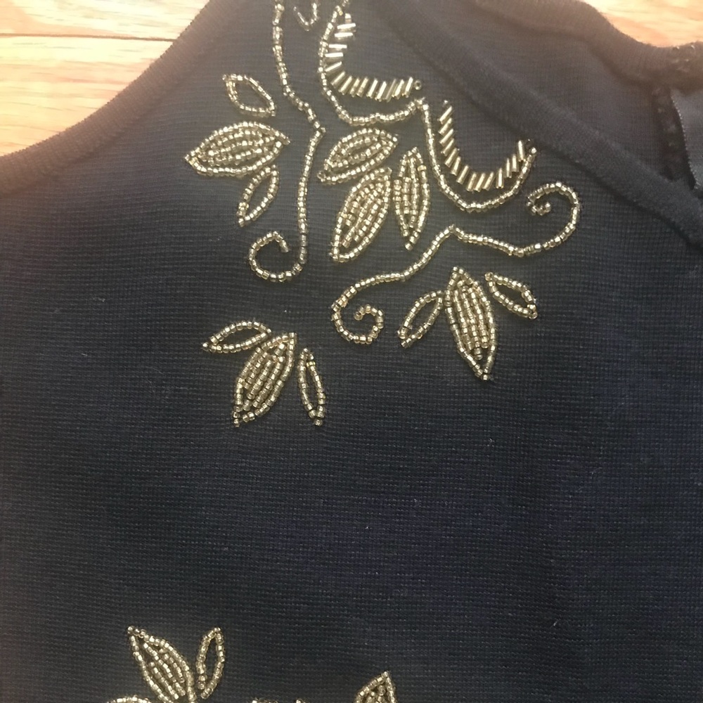 90’s Vintage The Limited Black Wool Dress - Picture 3 of 8